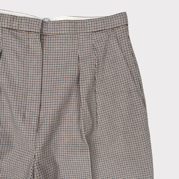 ARITZIA BABATON Rosemarie Pleated High Waisted Wide Leg Trousers Women's Size 10 - Picture 6 of 16